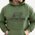 le loup de lafontaine hoodie