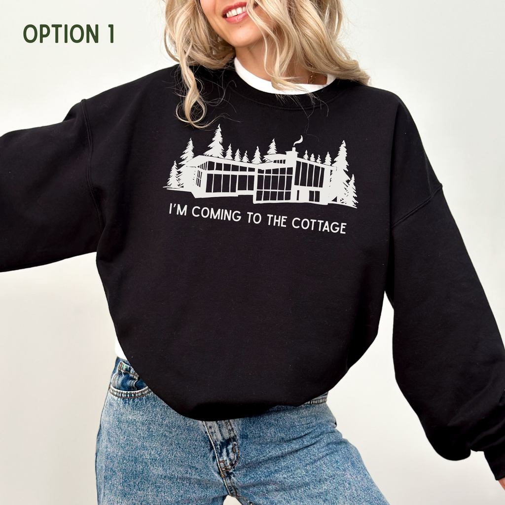 that hockey show sweater (black)