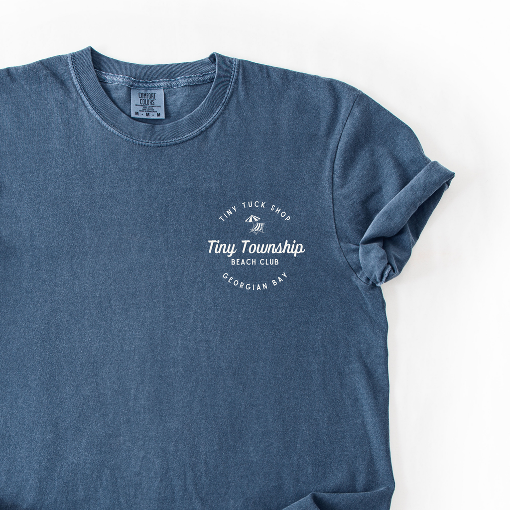 the custom beach club tee & longsleeve