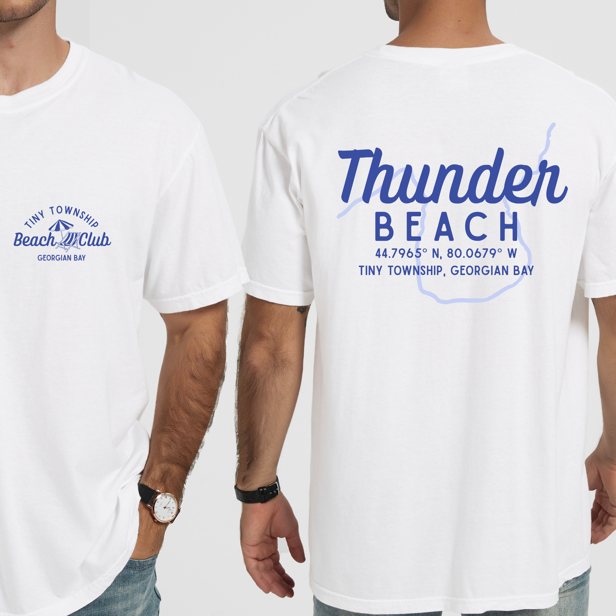 the beach club tee - thunder beach