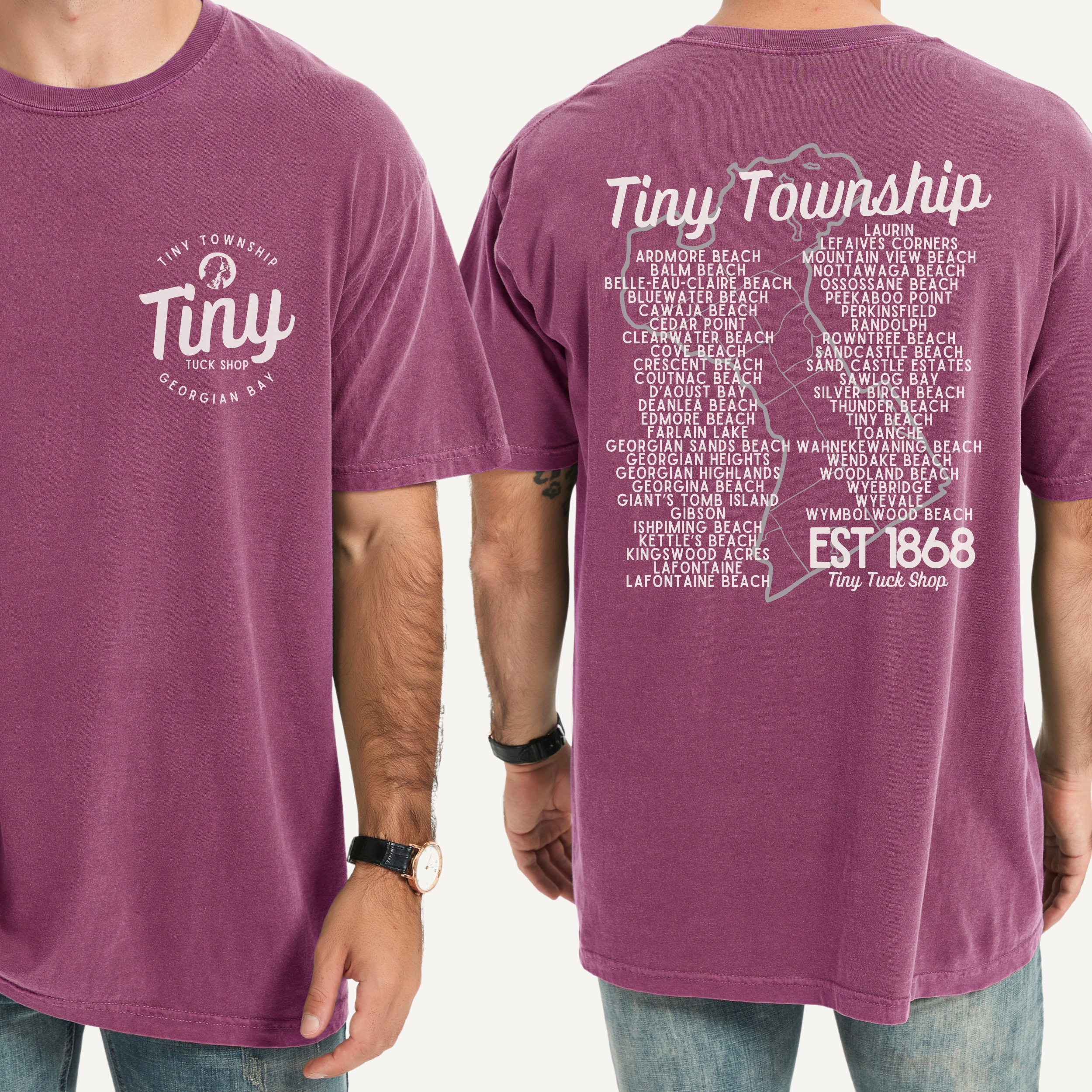 the township tee & longsleeve