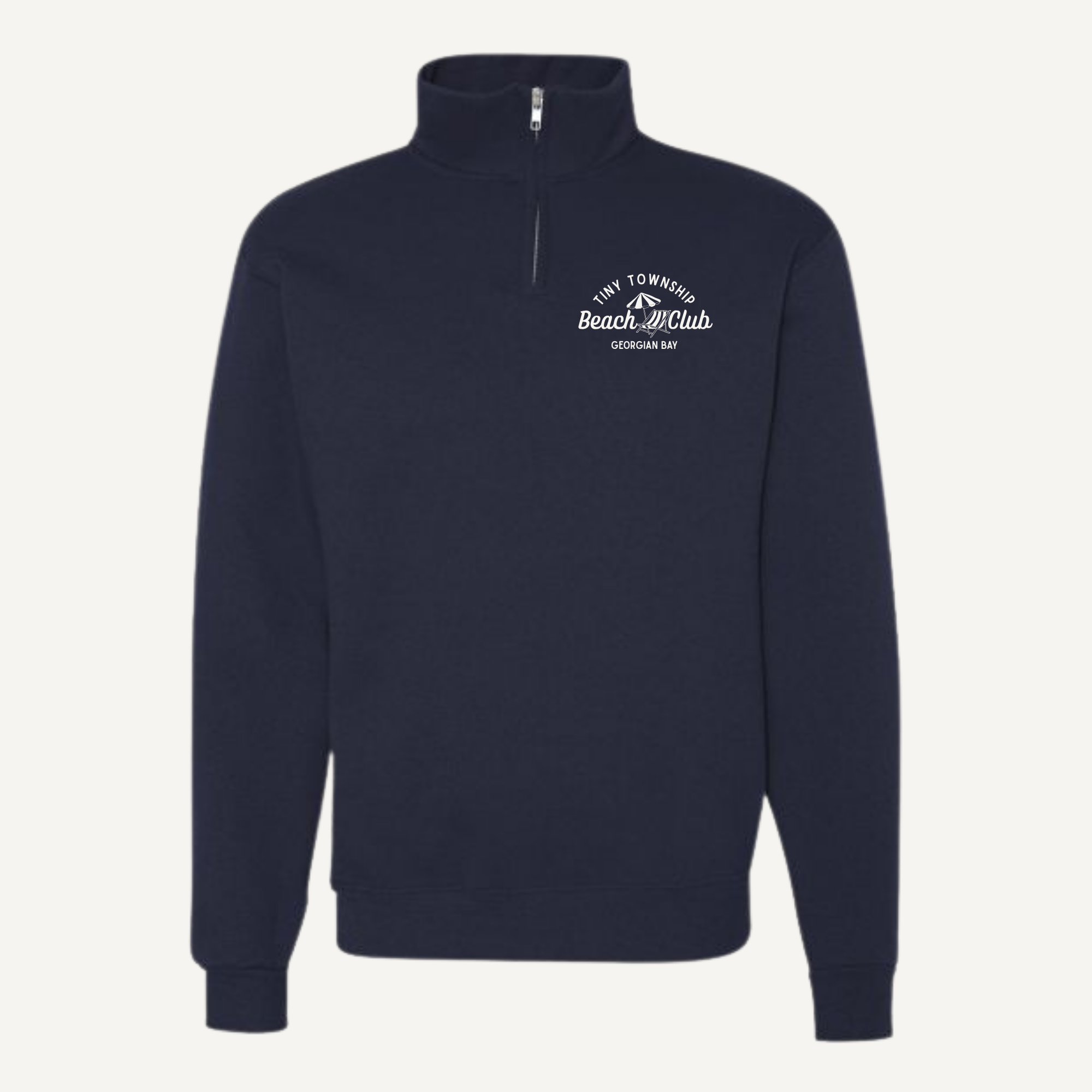 the beach club 1/4 zip