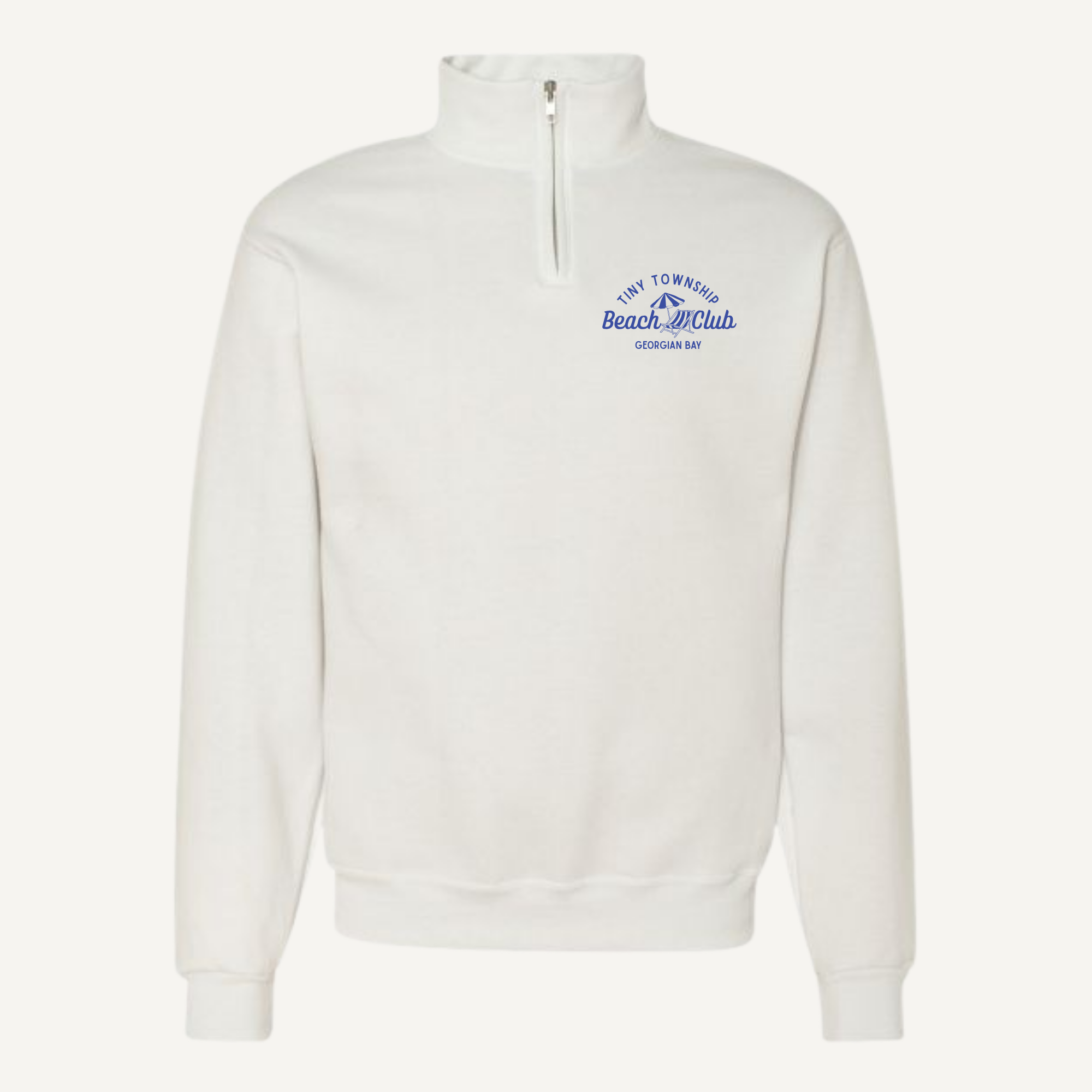 the beach club 1/4 zip