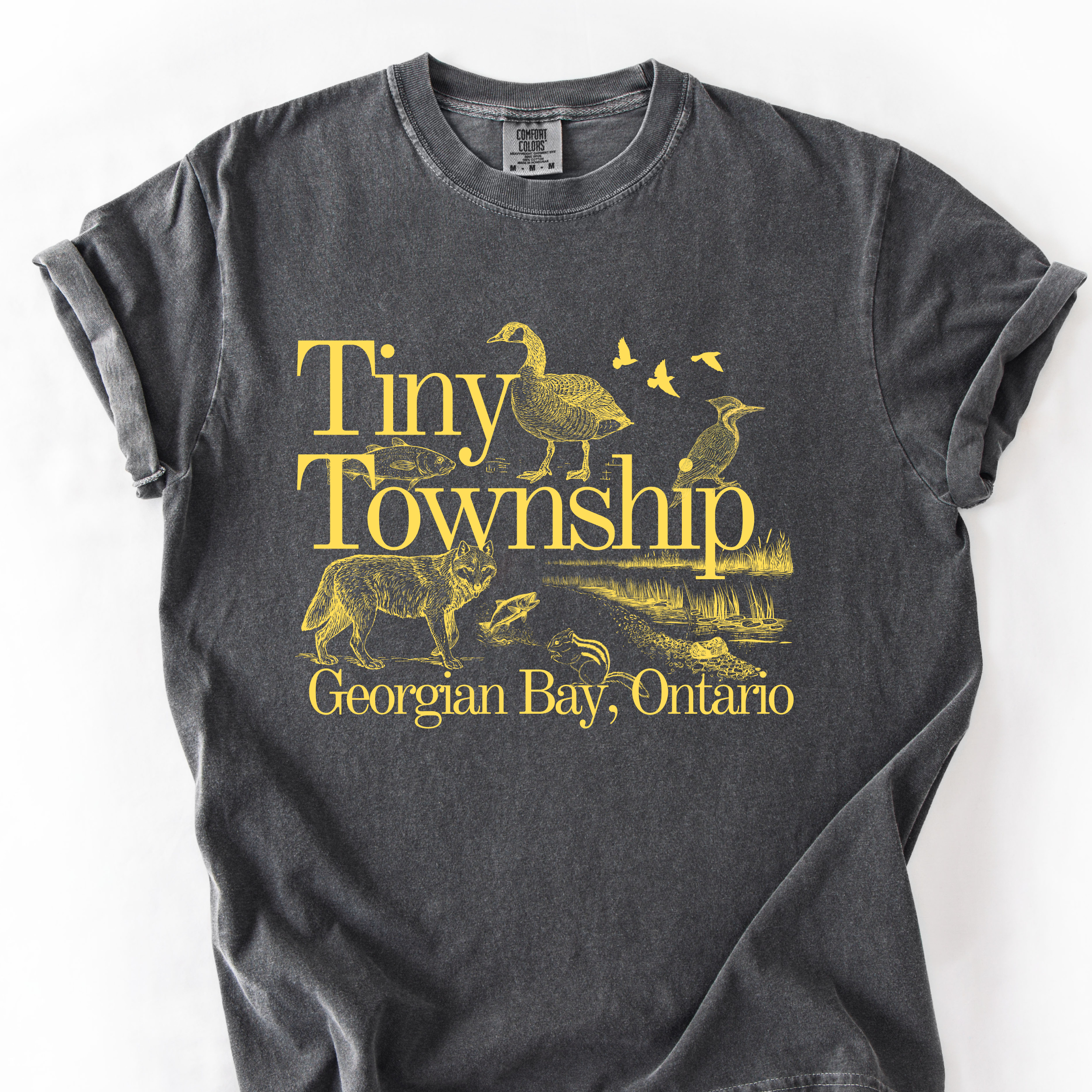 the tiny wildlife tee