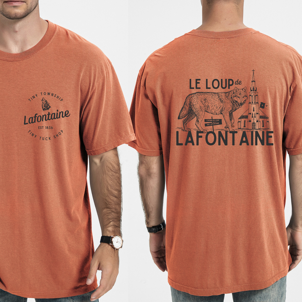 le loup de lafontaine t-shirt