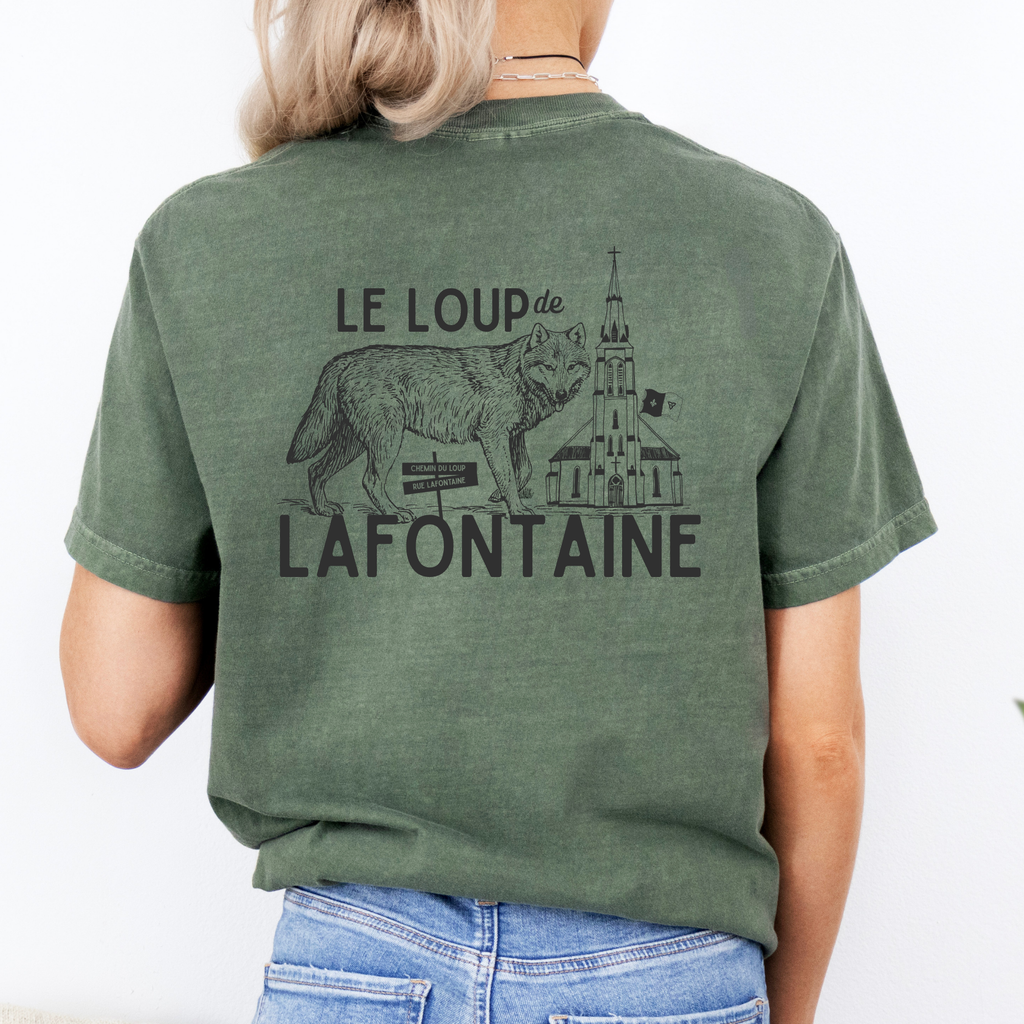 le loup de lafontaine t-shirt