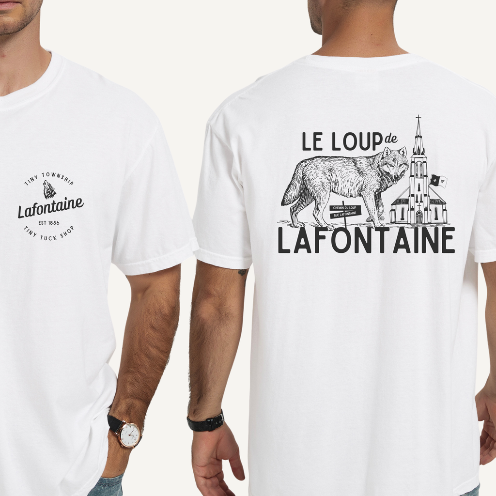 le loup de lafontaine t-shirt