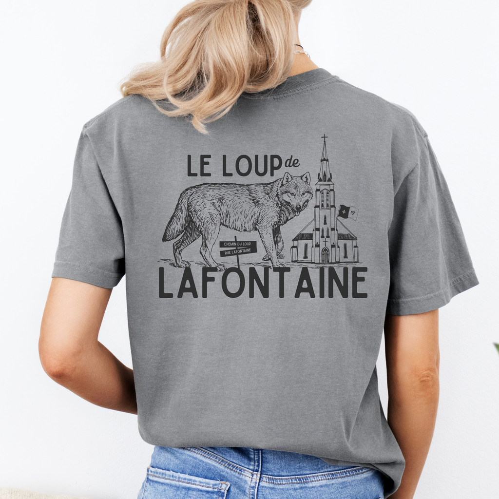 le loup de lafontaine t-shirt