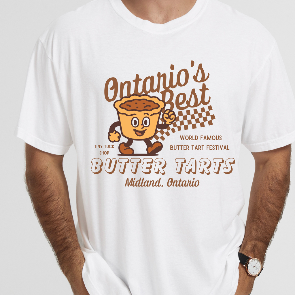 ontario's best butter tarts tee
