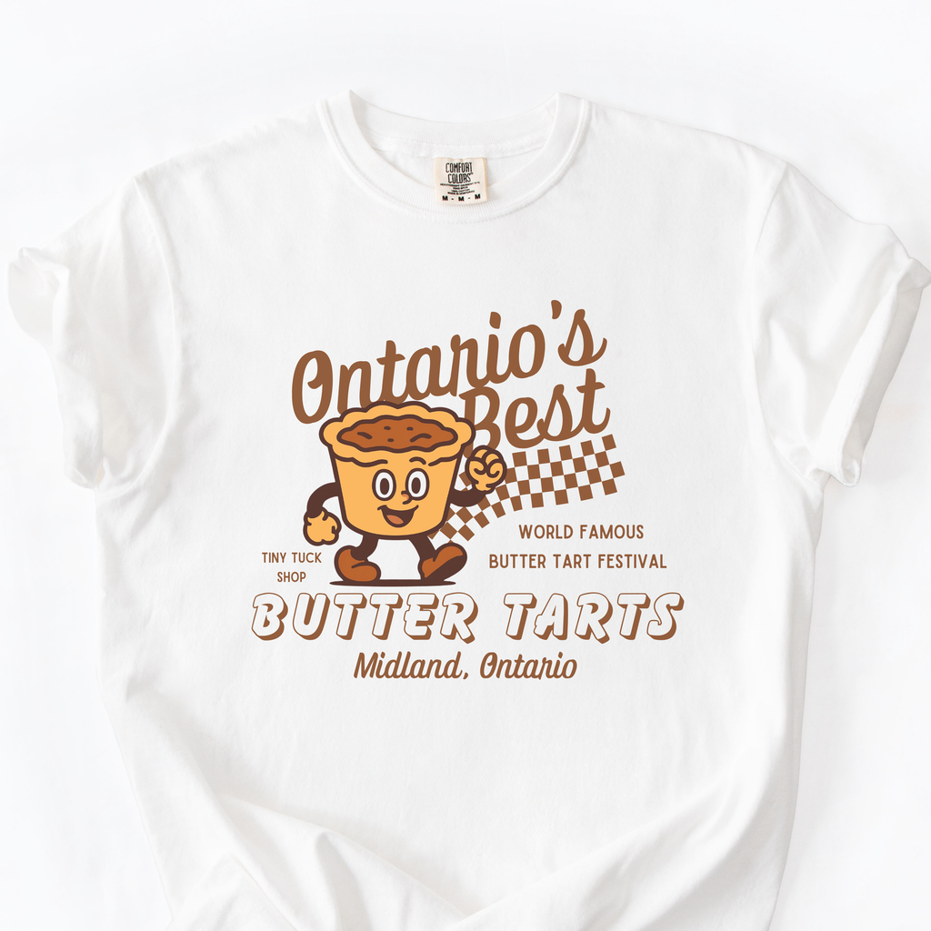 ontario's best butter tarts tee